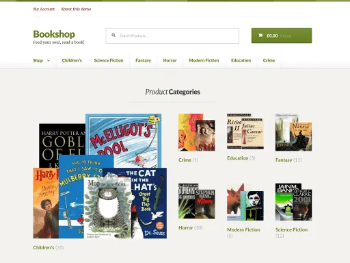 Bookshop Storefront Theme