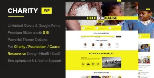 Charity Foundation – Charity Hub WP Theme