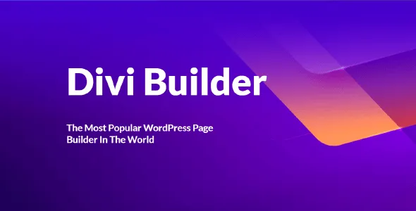 Divi Builder – Visual Page Builder For WordPress