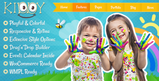 Kiddy – Children WordPress Theme