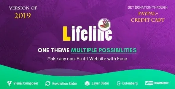 Lifeline – NGO Charity Fund Raising WordPress Theme