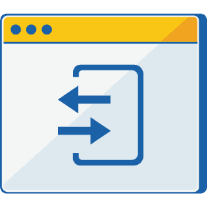 Login Logout Menu