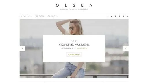 Olsen WordPress Theme By CSS Igniter