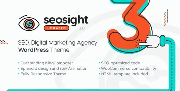 Seosight – SEO, Digital Marketing Agency WP Theme with Shop