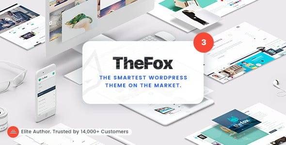 TheFox – Responsive Multi-Purpose WordPress Theme