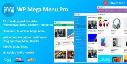 WP Mega Menu Pro – Responsive Mega Menu Plugin for WordPress