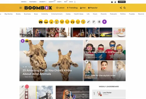 BoomBox – Viral Magazine WordPress Theme