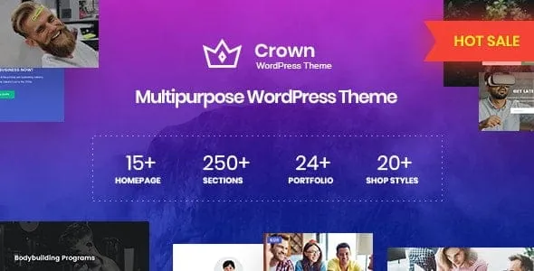 Crown – Multi Purpose WordPress Theme