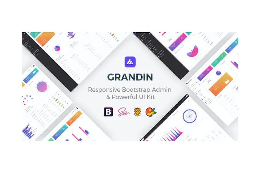 Grandin – Responsive Bootstrap Admin