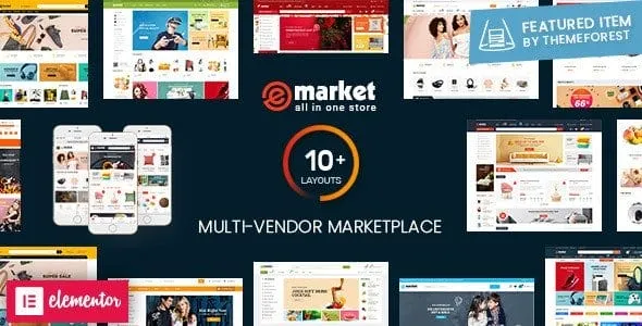 eMarket – Multi Vendor MarketPlace WordPress Theme