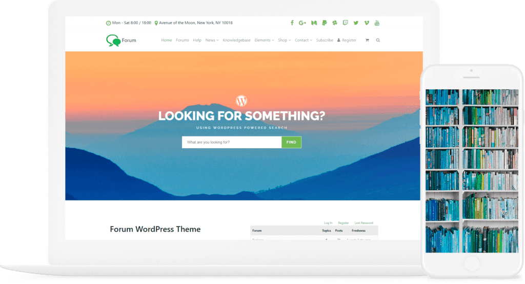 Forum WordPress Theme