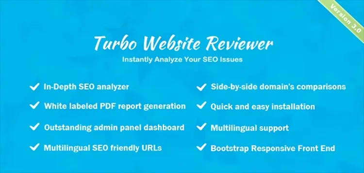 Turbo Website Reviewer – SEO Analysis Tool