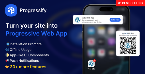 Progressify – Progressive Web App (PWA) for WordPress