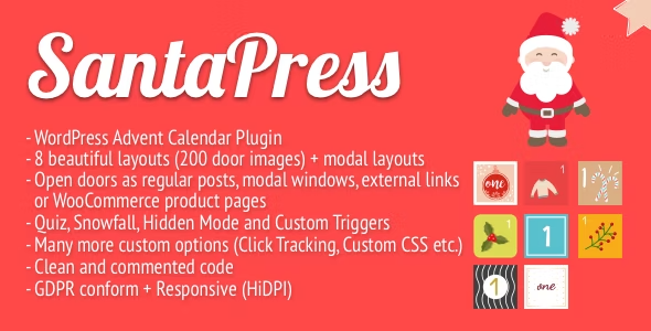 SantaPress – WordPress Advent Calendar Plugin