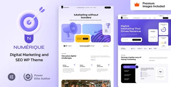 Numérique – SEO Digital Marketing WordPress Theme