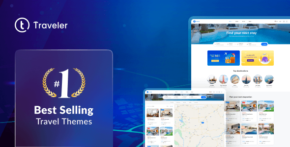 Traveler – Trip Booking WordPress Theme