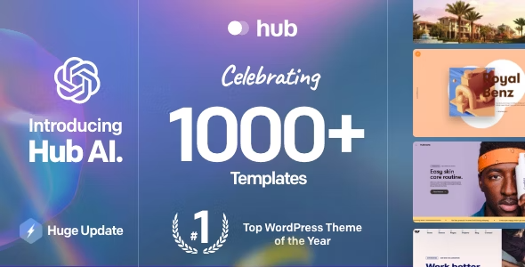 Hub – Responsive Multi-Purpose WordPress Theme