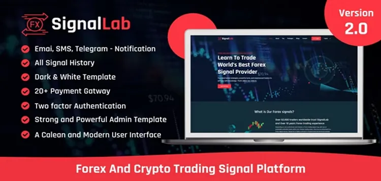 SignalLab – Forex And Crypto Trading Signal Platform