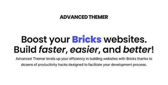 Advanced Themer for Bricks