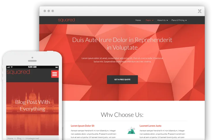 Thrive Squared Theme