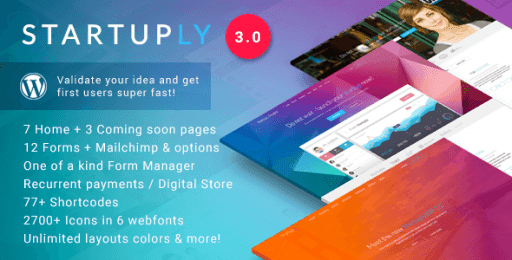 Startuply Multi-Purpose Startup Theme