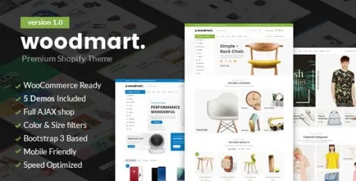 WoodMart – Responsive WooCommerce WordPress Theme